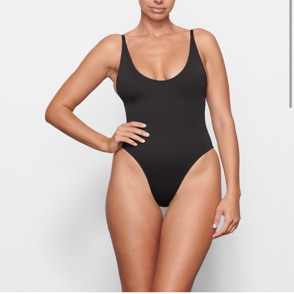 NWT, SKIMS Recycled Swim Scoop Neck Onepiece, Size 2x